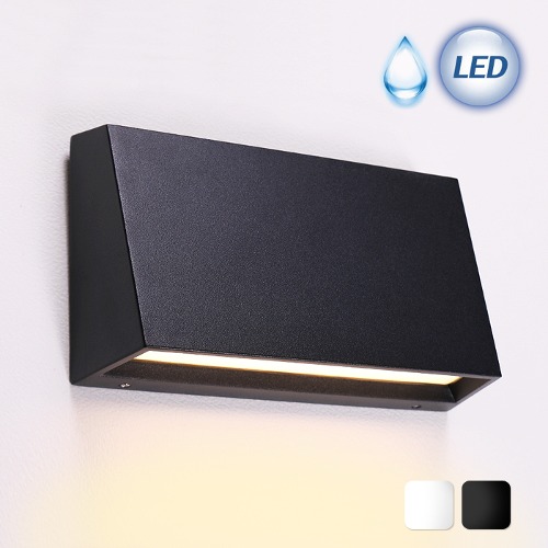 LED 리브 외부벽등 5W( 블랙 / 화이트 )